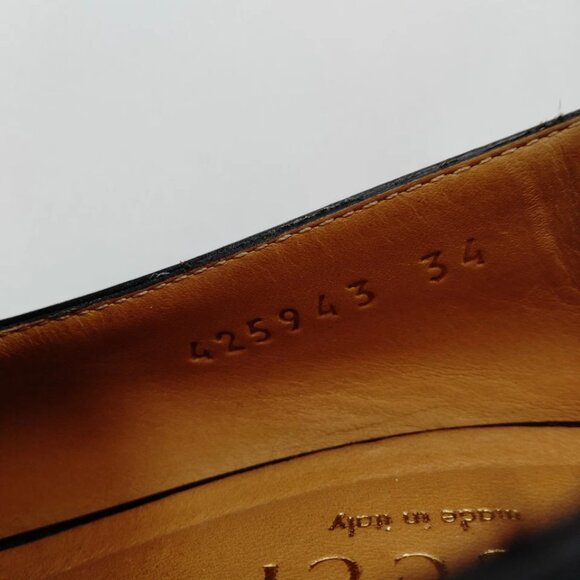 Gucci Pumps Women Black PVC 250-071525 - Picture 7 of 9